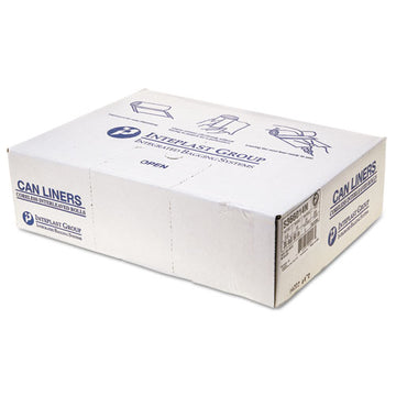 Inteplast Group High-density Interleaved Commercial Can Liners, 55 Gal, 14 Microns, 36" X 60", Clear, 200-carton freeshipping - TVN Wholesale